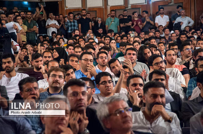 نشست دانشجویی مسعود پزشکیان در دانشگاه تهران