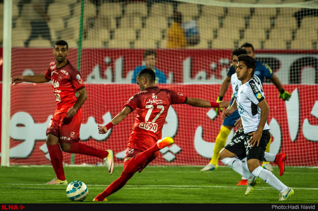جام خلیج فارس - لیگ برتر فوتبال: پرسپولیس تهران - صبای قم 