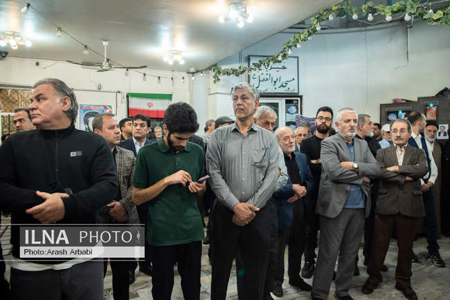 مراسم تشییع محمد تاجزاده 