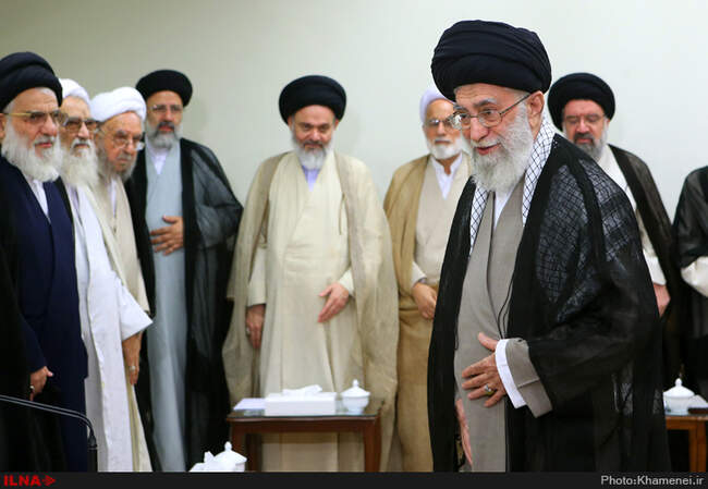 دیدار رئیس و اعضای مجلس خبرگان رهبری با رهبر انقلاب