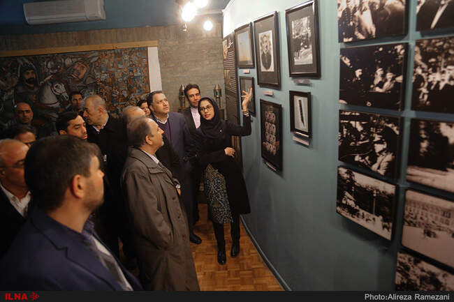 بازدید نجفی، شهردار تهران از موزه سینما و نشست با جمعی از سینماگران
