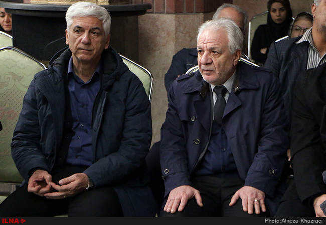 مراسم تشییع  پیکر مرحوم احمد منزوی