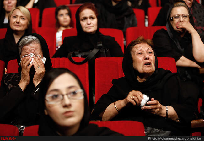مجلس ترحیم زنده یاد عباس کیارستمی / 2