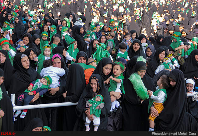  مراسم شیرخوارگان حسینی (حرم مطهر رضوی)