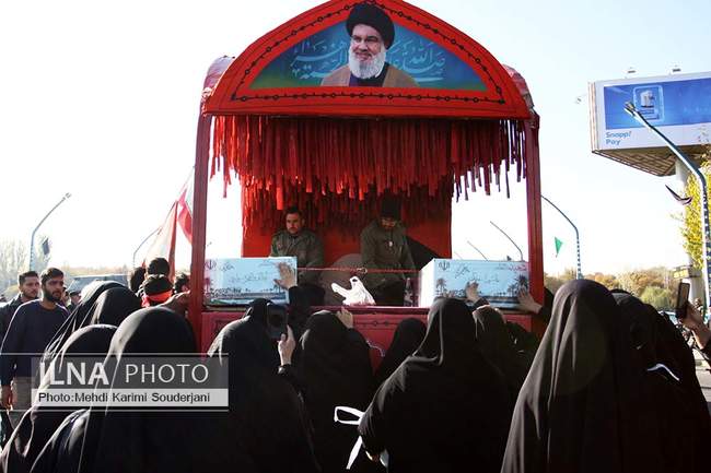 تشییع شهدای گمنام در اصفهان