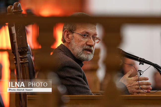 نشست خبری علی لاریجانی رئیس مجلس شورای اسلامی