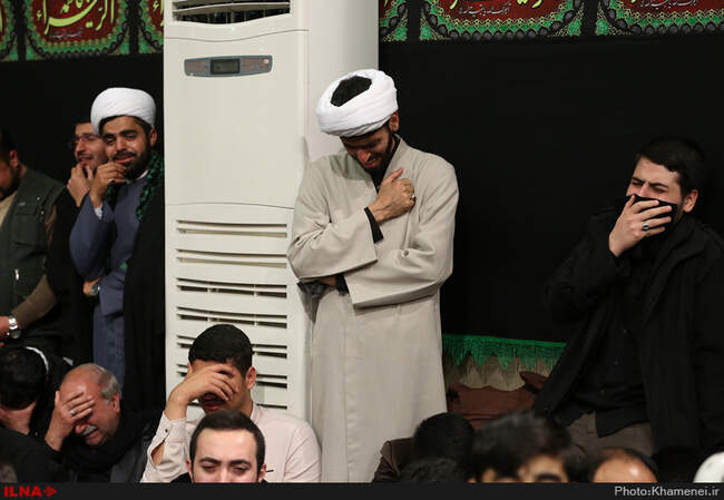 دومین شب عزاداری فاطمیه ۱۴۳۸ در حسینیه امام خمینی