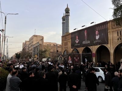 تشییع باشکوه پیکر آیت‌الله سید علی شفیعی در اهواز