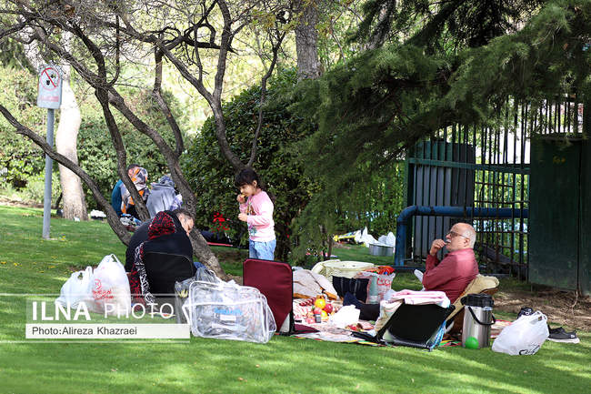روز طبیعت در بوستان ملت تهران