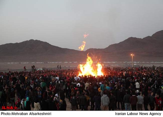 آیین جشن سده زرتشتیان در یزد