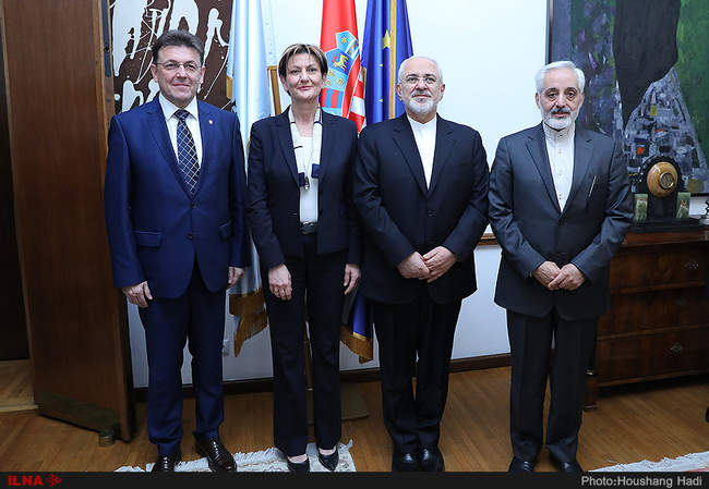 ادامه برنامه ها و دیدارهای محمدجواد ظریف در کرواسی