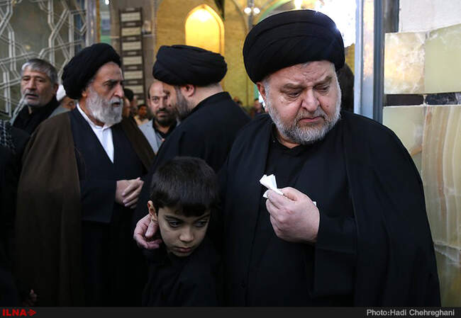 مراسم  هفتمین روز درگذشت مرحوم آیت الله العظمی سید عبدالکریم موسوی اردبیلی