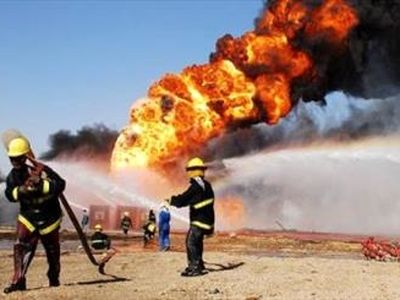 مرگ یک کارگر در آتش‌سوزی خط لوله پنتان پالایشگاه گاز بیدبلند