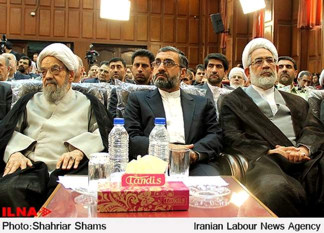 مراسم تودیع و معارفه رئیس کل دادگستری استان تهران