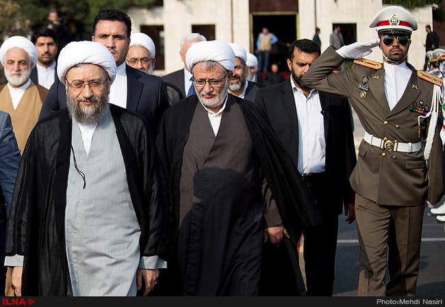  مراسم بدرقه رئیس قوه قضائیه به کشور عراق