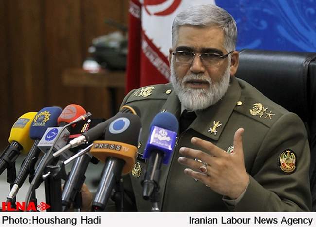 نشست خبری فرمانده نیروی زمینی ارتش