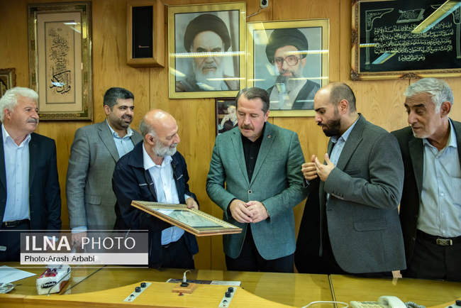 بازدید رییس کنفدراسیون اتحادیه کارکنان بخش عمومی ترکیه از اتحادیه ا