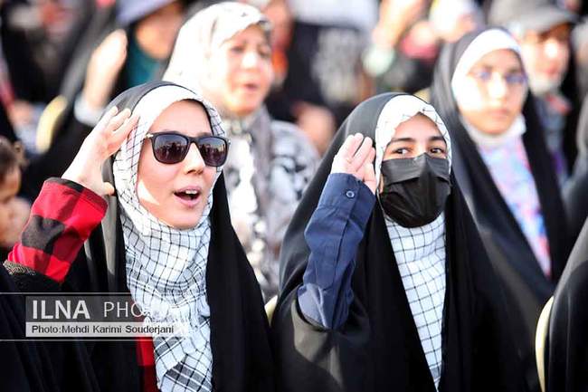 همایش زنان و دختران انقلابی در اصفهان 