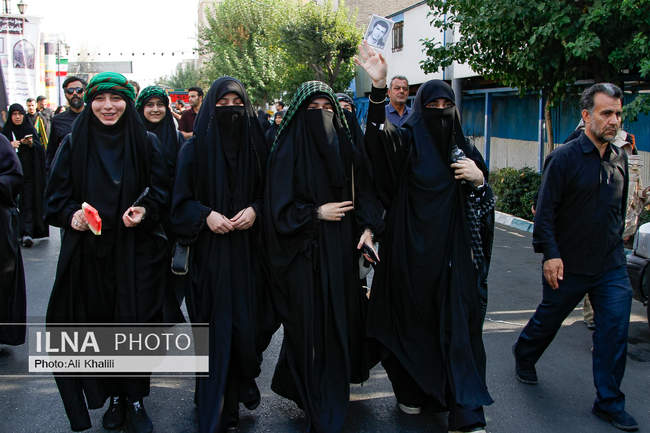 مراسم پیاده‌روی جاماندگان اربعین حسینی در تهران/١ 