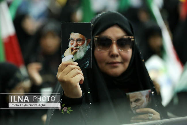 گرامیداشت شهدای اقتدار در مصلی تهران