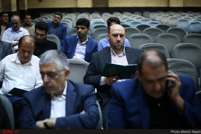 مراسم ترحیم پدر اسماعیل گرامی‌مقدم