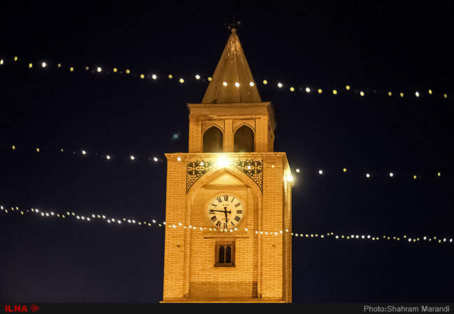 حال وهوای کریسمس در محله جلفا اصفهان