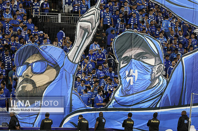 دیدار تیم‌های فوتبال استقلال ایران و الهلال عربستان 