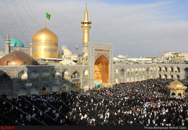 نقاره نوازی در سالروز ولادت امام رضا (ع)