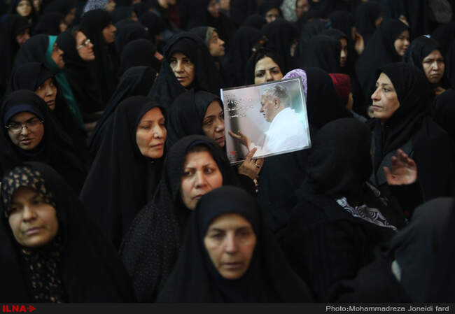  مراسم هفتمین روز درگذشت آیت الله هاشمی رفسنجانی/1