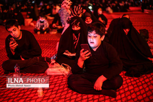 مراسم احیای شب بیست و یکم رمضان در ستاد فرماندهی انتظامی تهران بزرگ