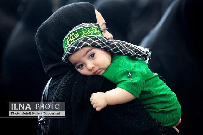  مراسم شیرخوارگان حسینی در شهر سودرجان