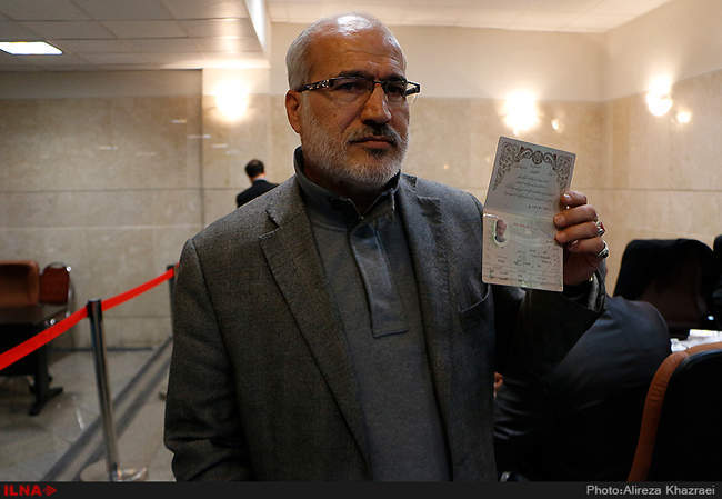 حضور آیت الله هاشمی رفسنجانی در ستاد انتخابات وزارت کشور /9