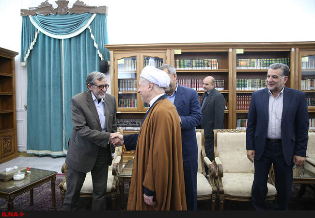  دیدار جمعی از سرداران بازنشسته سپاه پاسداران با آیت‌الله هاشمی رفسنجانی