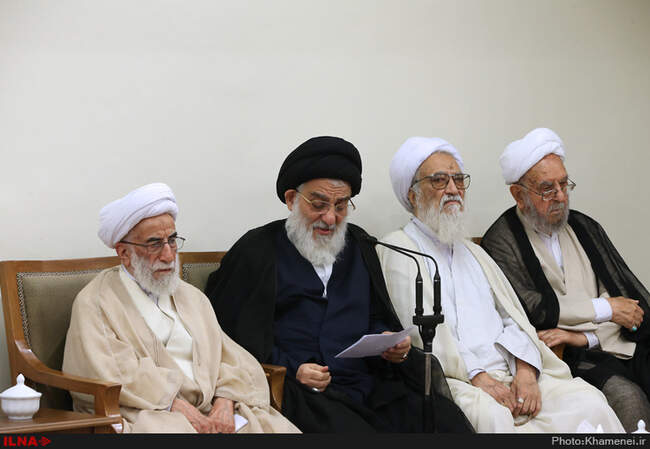 دیدار رئیس و اعضای مجلس خبرگان رهبری با رهبر انقلاب