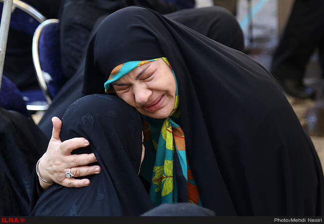  مراسم تشییع پیکر مرحوم حمید سبزواری 