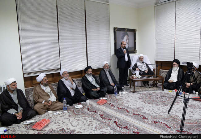 ضیافت افطاری اساتید تفسیرقرآن در دارالقرآن علامه طباطبایی