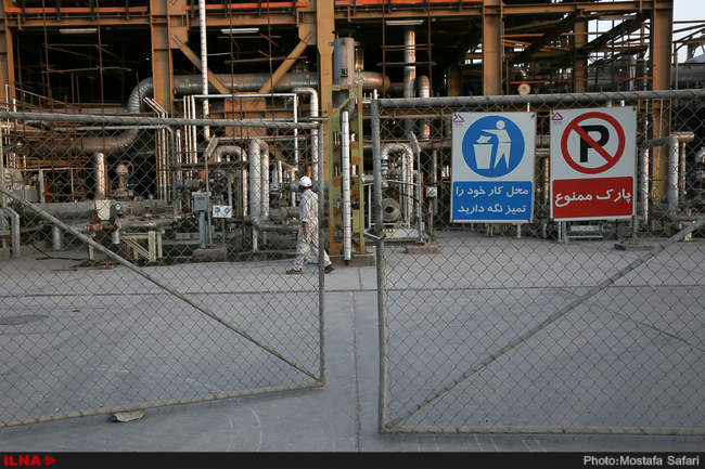 بازدید خبرنگاران از پالایشگاه نفت ستاره خلیج فارس 