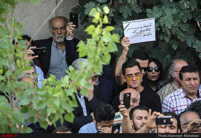 مراسم تشییع پیکر ناصر ملک مطیعی