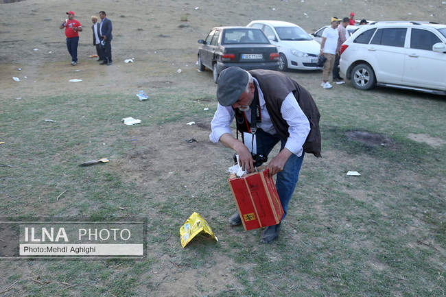 مسابقات کشتی با چوخه در رهورد قوچان