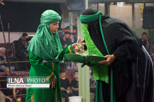 مراسم تعزیه در حصار خروان قزوین