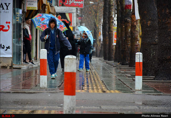 روزبارانی قزوین