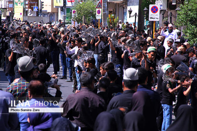 عزاداری تاسوعای حسینی در شیراز