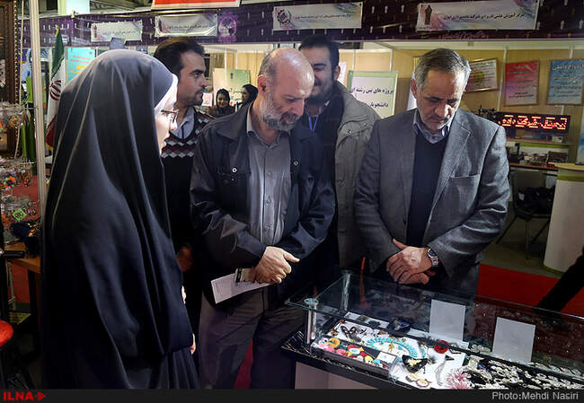 بازدید علیرضا محجوب از نمایشگاه بین المللی الکامپ