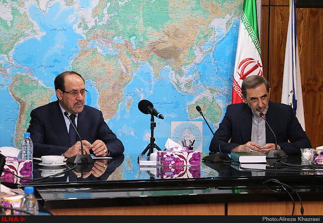 دیدار نوری المالکی با علی اکبر ولایتی