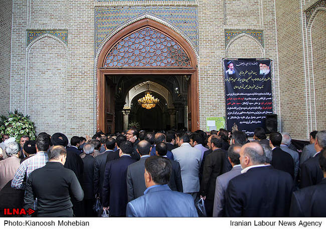 مراسم ترحیم والده حجت الاسلام ابوترابی فرد 