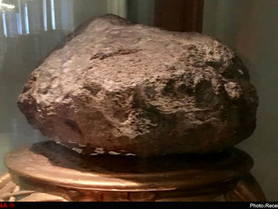 نمایش شهاب سنگ قجری در کاخ گلستان