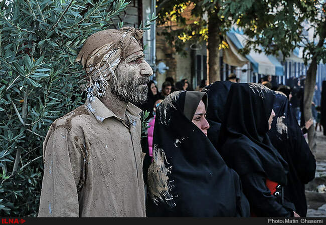 آیین گل مالی عاشورای حسینی در لرستان