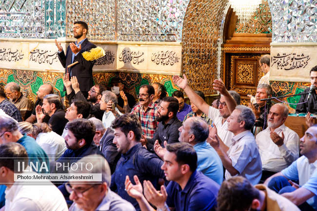 قرائت دعای «عرفه» - امام زاده صالح تهران