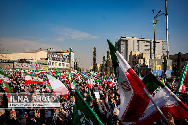 راهپیمایی محکومیت اقدامات تروریستی آمریکا و رژیم صهیونیستی علیه ملت