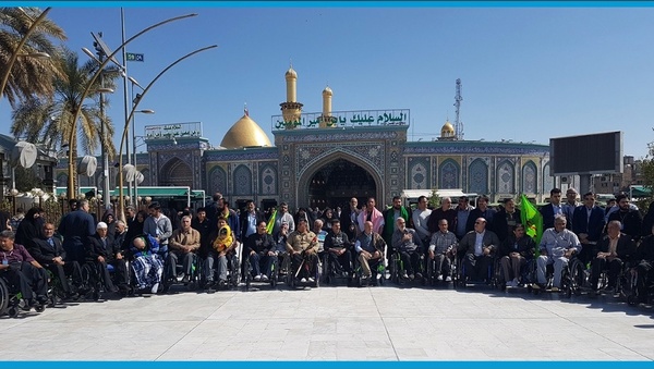 روایت سفر جمعی از جانبازان به کربلای معلی در برنامه «از آسمان»